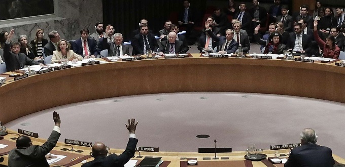 Syrie : à l'ONU, Moscou oppose son veto à un projet de résolution américain